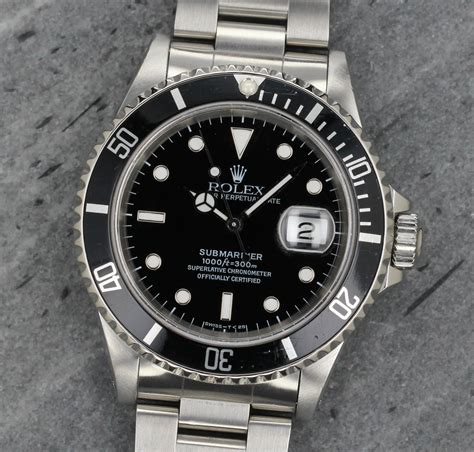 histoire rolex submariner 16610